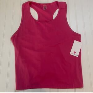 NWT Love Charm Hot Pink Racerback Tank Top Activewear -‎ Size Women's 3XL